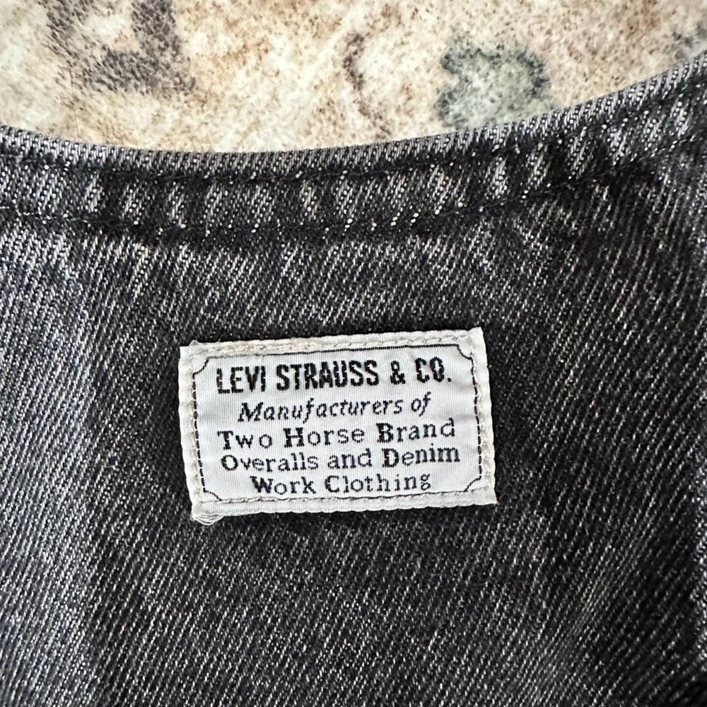 Vintage Denim Button-Down Dress - Picture 5 of 9